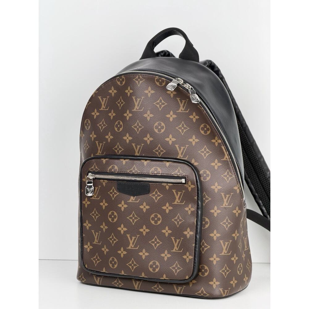 Louis Vuitton Josh Backpack in Brown Monogram Coated Canvas and Leather NFC S